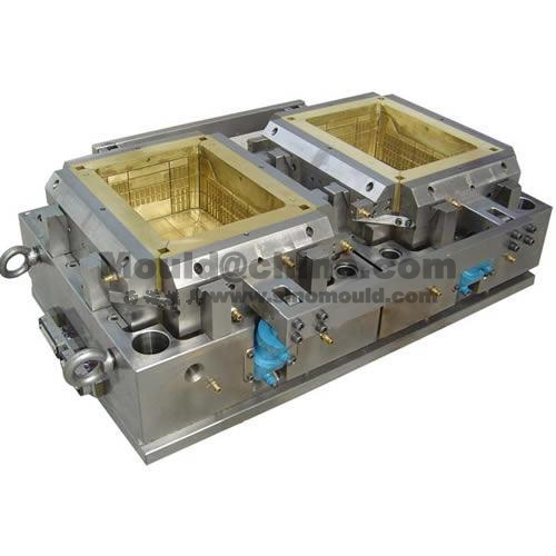 2-cavities crate mould core with moldmax_434
