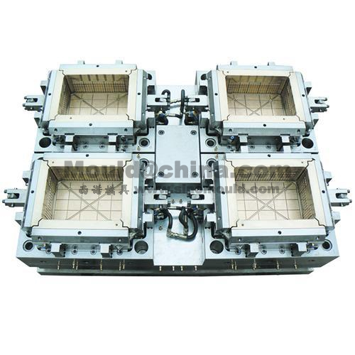 4-cavities crate mould with moldmax_438