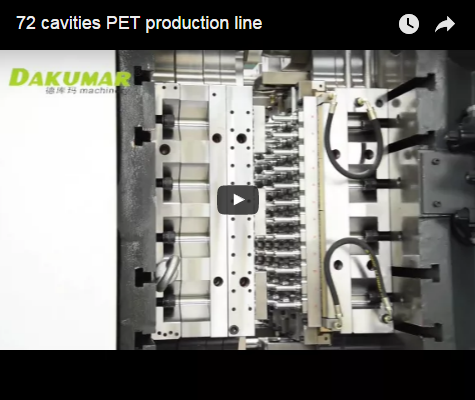 72 cavities PET production line