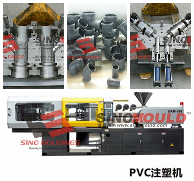 Set up PVC pipe fittings molding factory