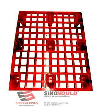 Plastic pallet mold